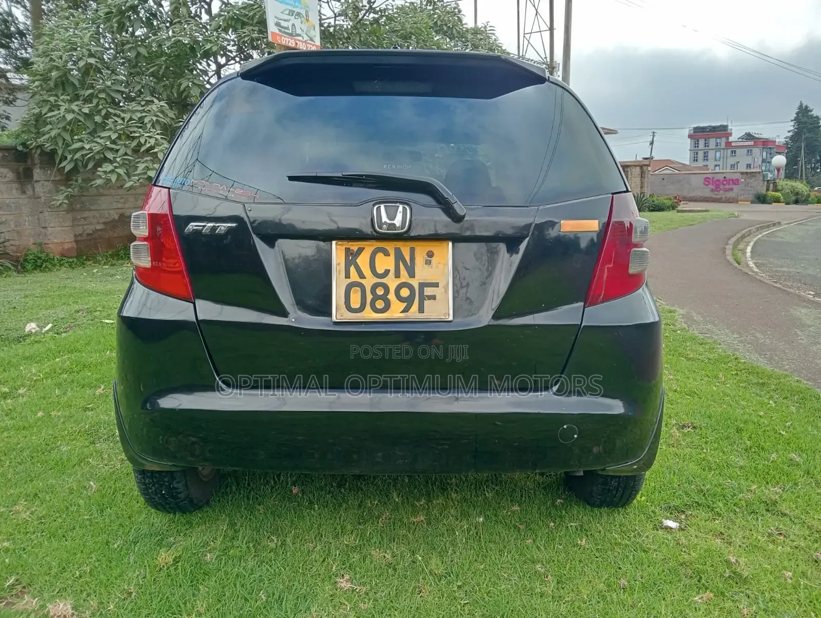 Honda Fit Automatic 2010 Black