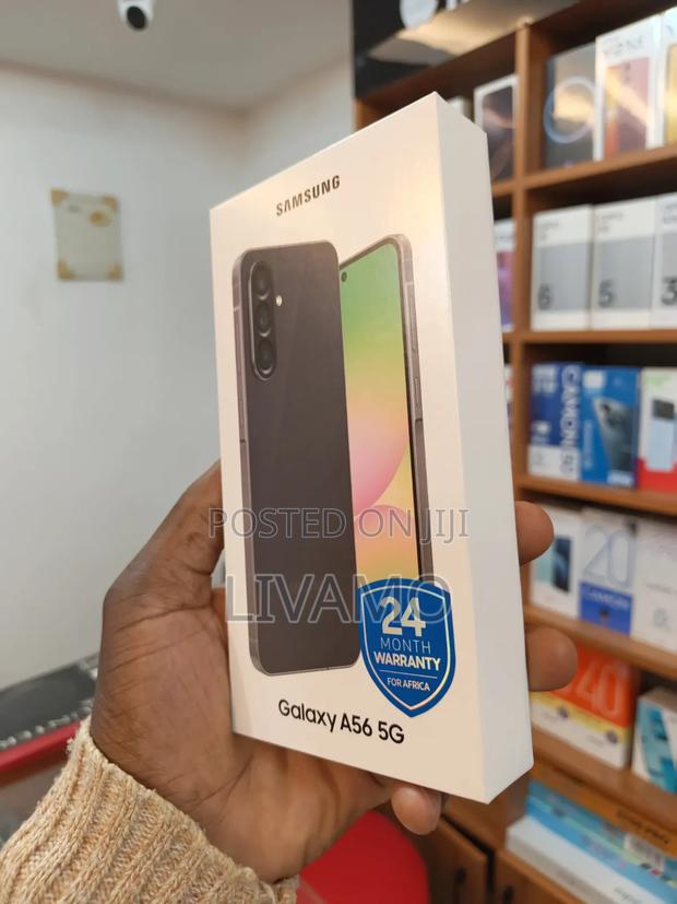 New Samsung Galaxy A56 256 GB Black - thumbnail 2