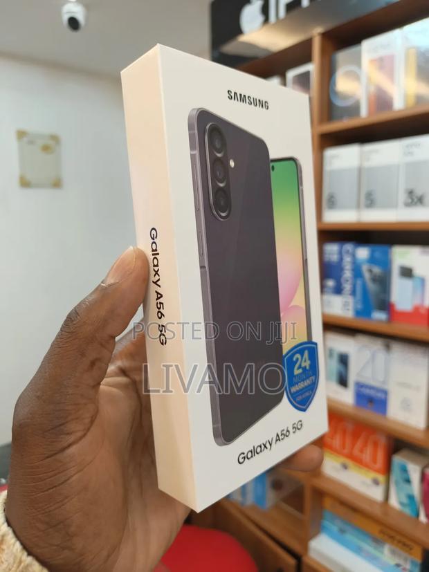 New Samsung Galaxy A56 256 GB Black - thumbnail 3