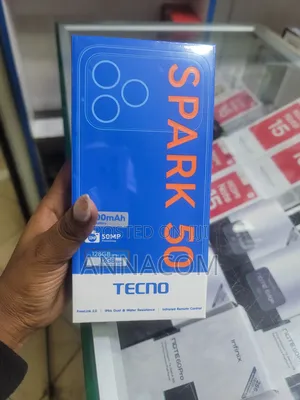 New Tecno Spark 50 128 GB Black