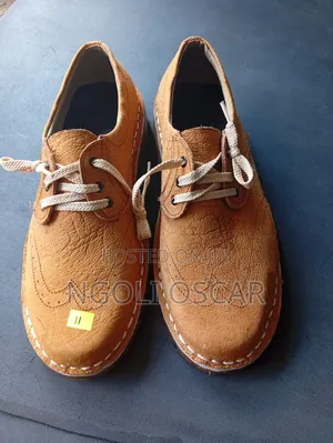 Leather School Shoes Men Official Wears Made From Genuine Leather