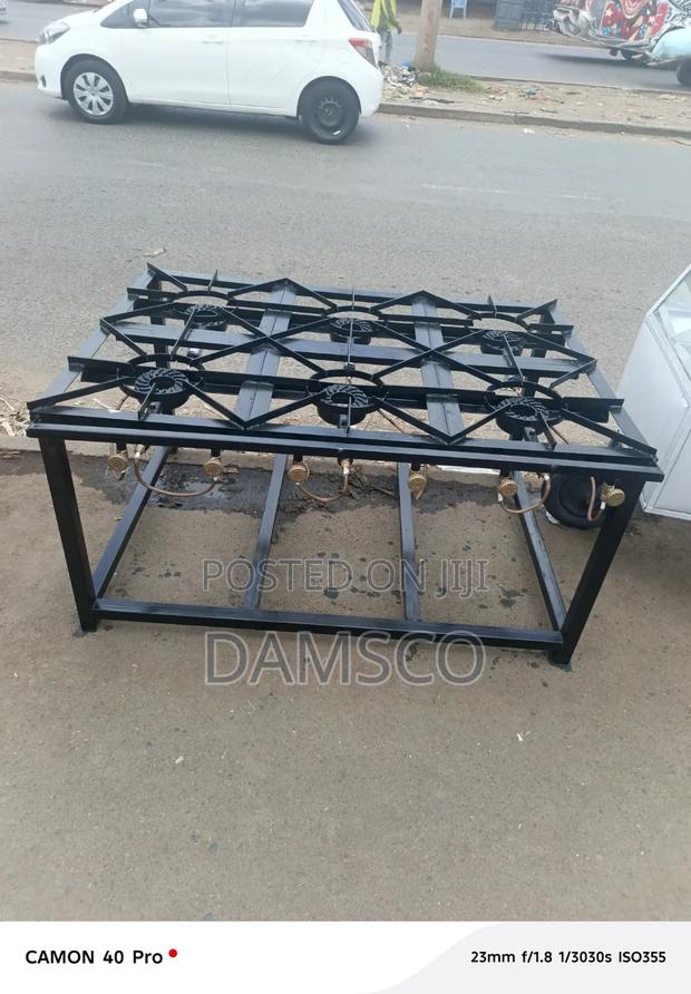 Gas Cooker Burners - main view
