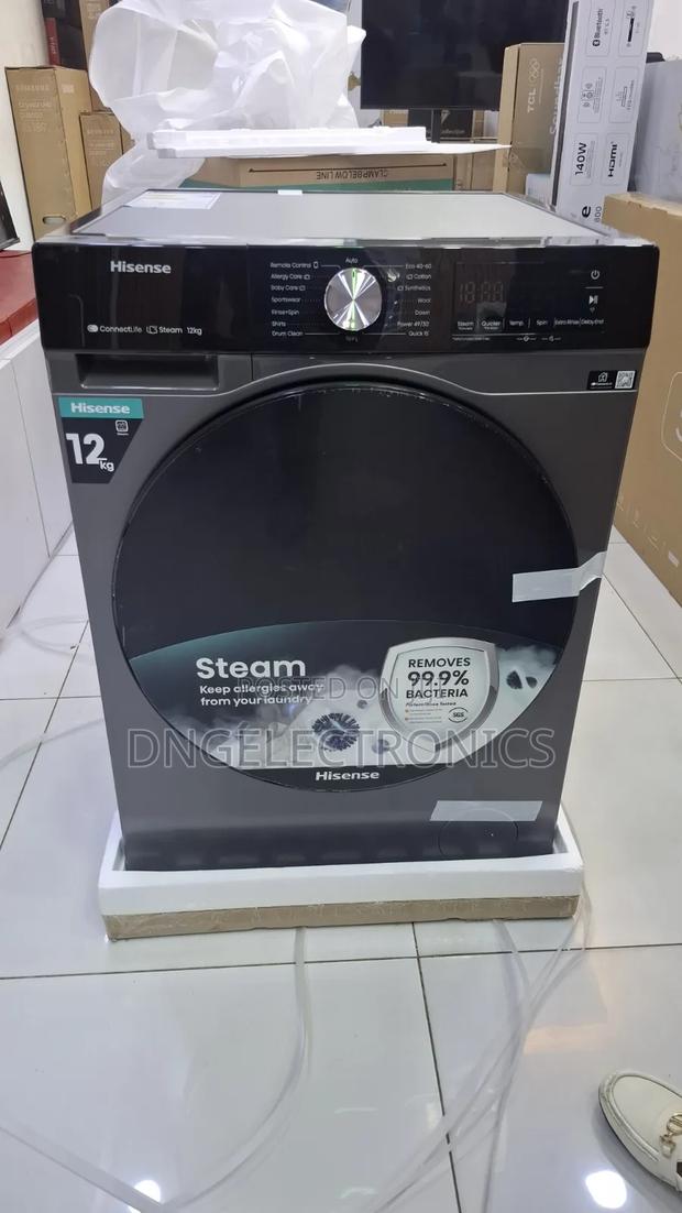 Hisense Washing Machine 12kgs - thumbnail 2