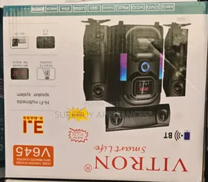 Vitron v-635 3.1ch 10000w Hi-Fi Sub-Woofer Fm/Bt/Sd/Usb