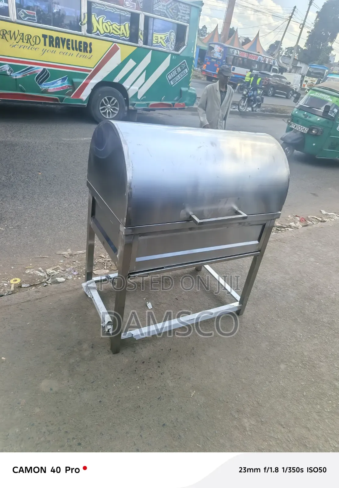 Charcoal Grill Stainless Steel