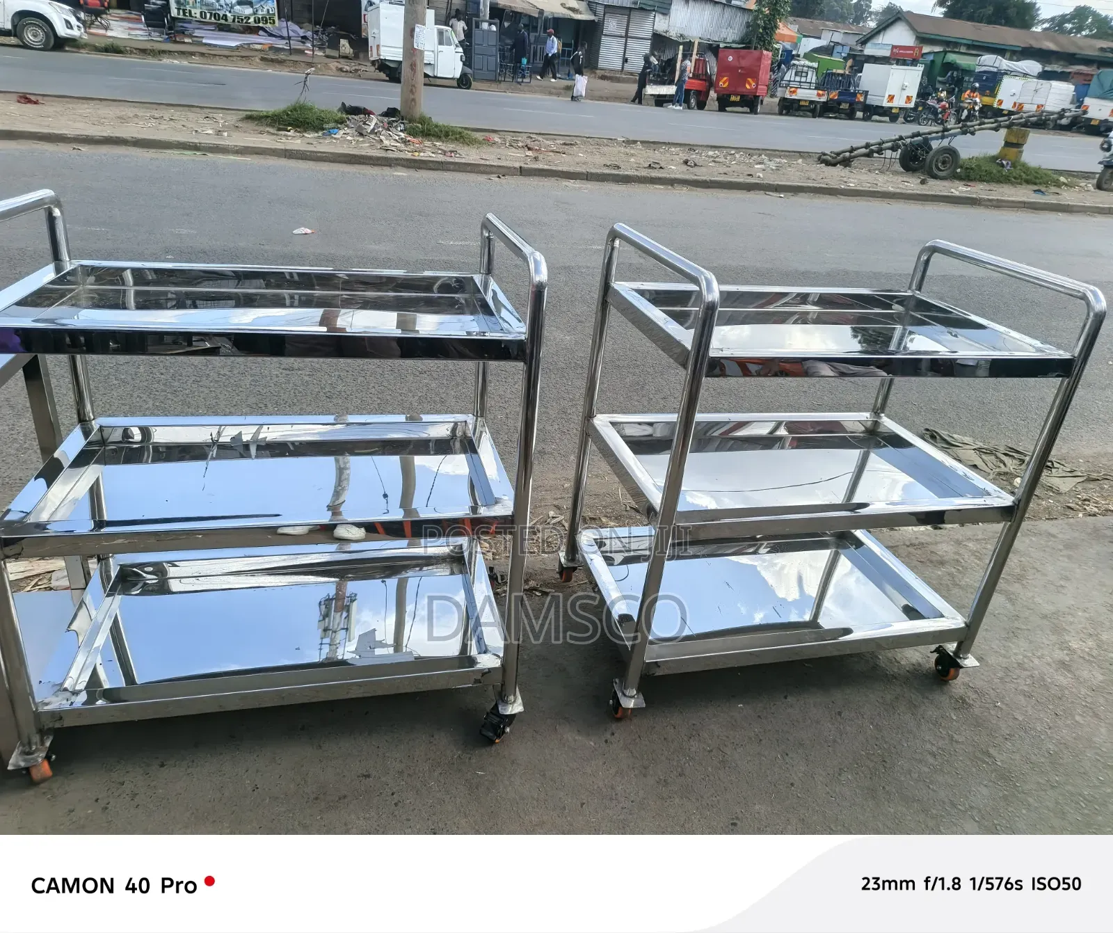 Stainless Food Trolley