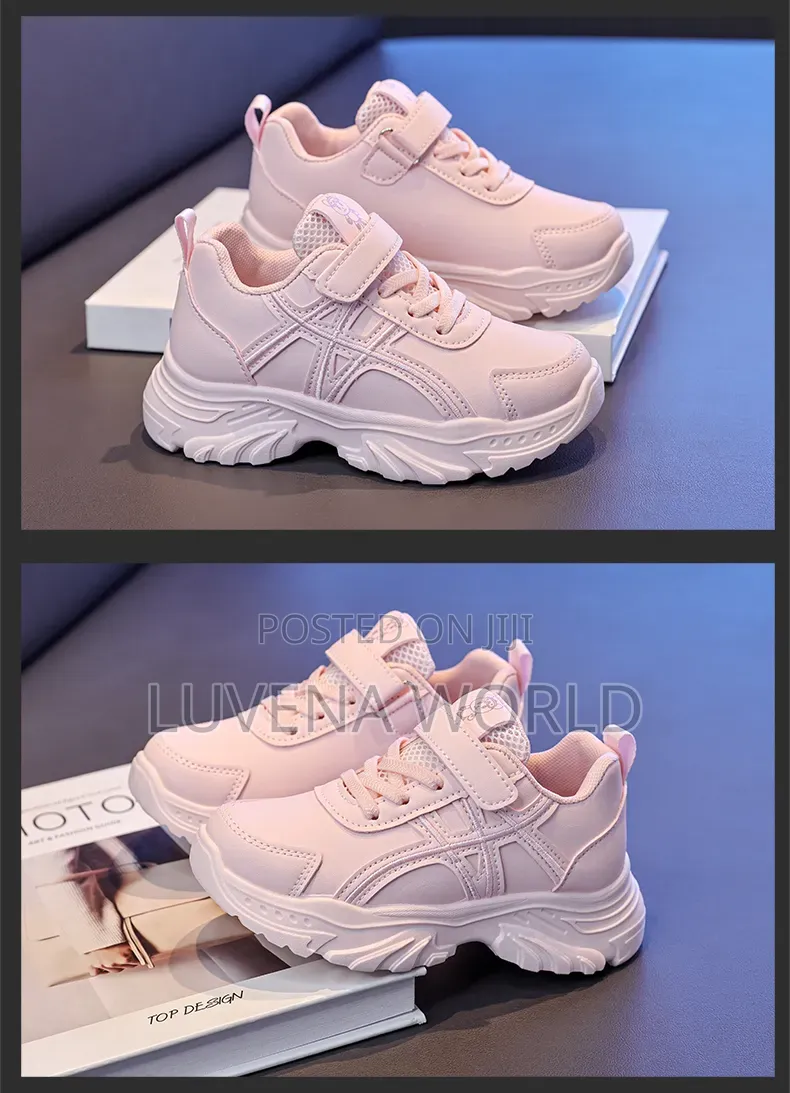 Pink Kids Sneakers