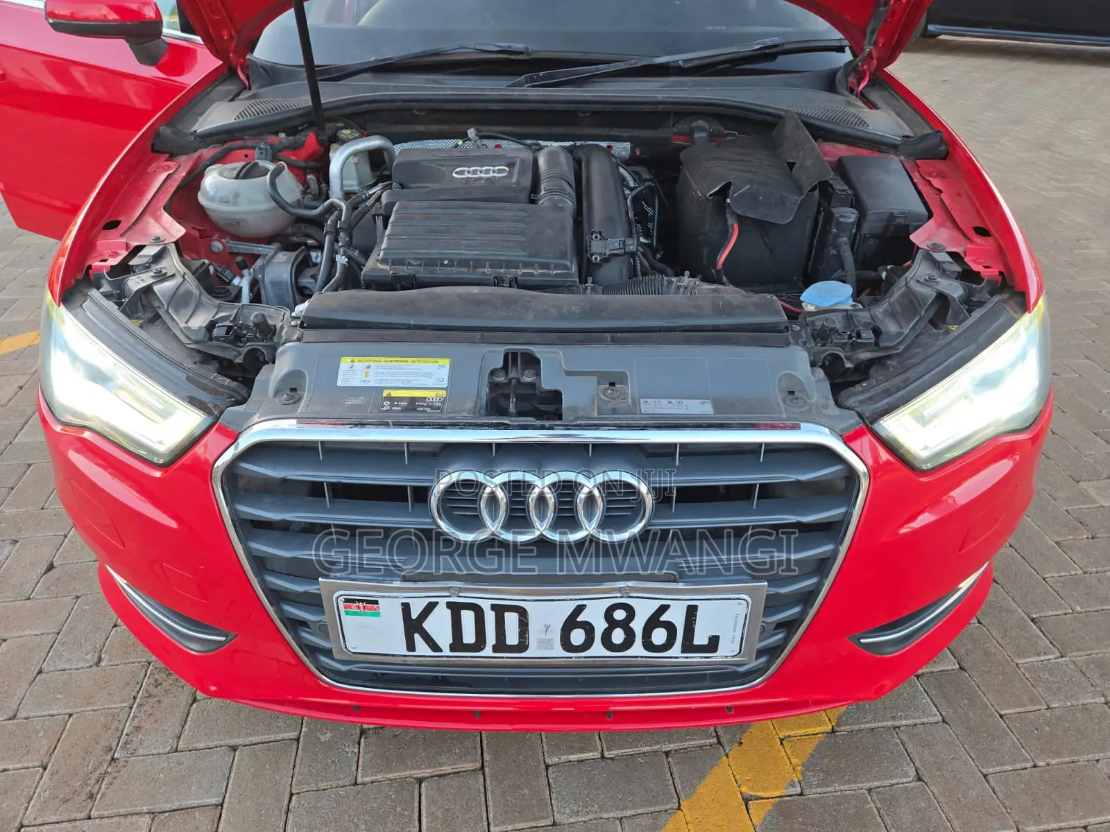 Audi A3 2014 Red