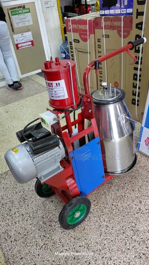 Single Bucket/Barrel Electric Milking Machine With Wheels