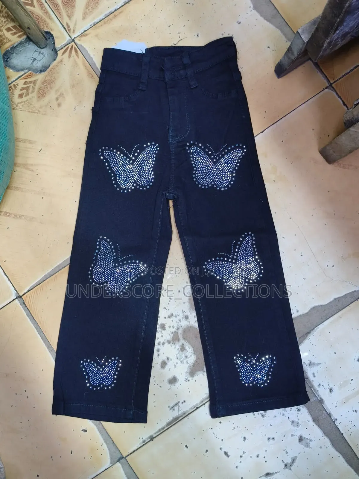 Girls Butterfly Mummy Jeans