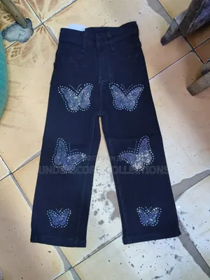 Girls Butterfly Mummy Jeans