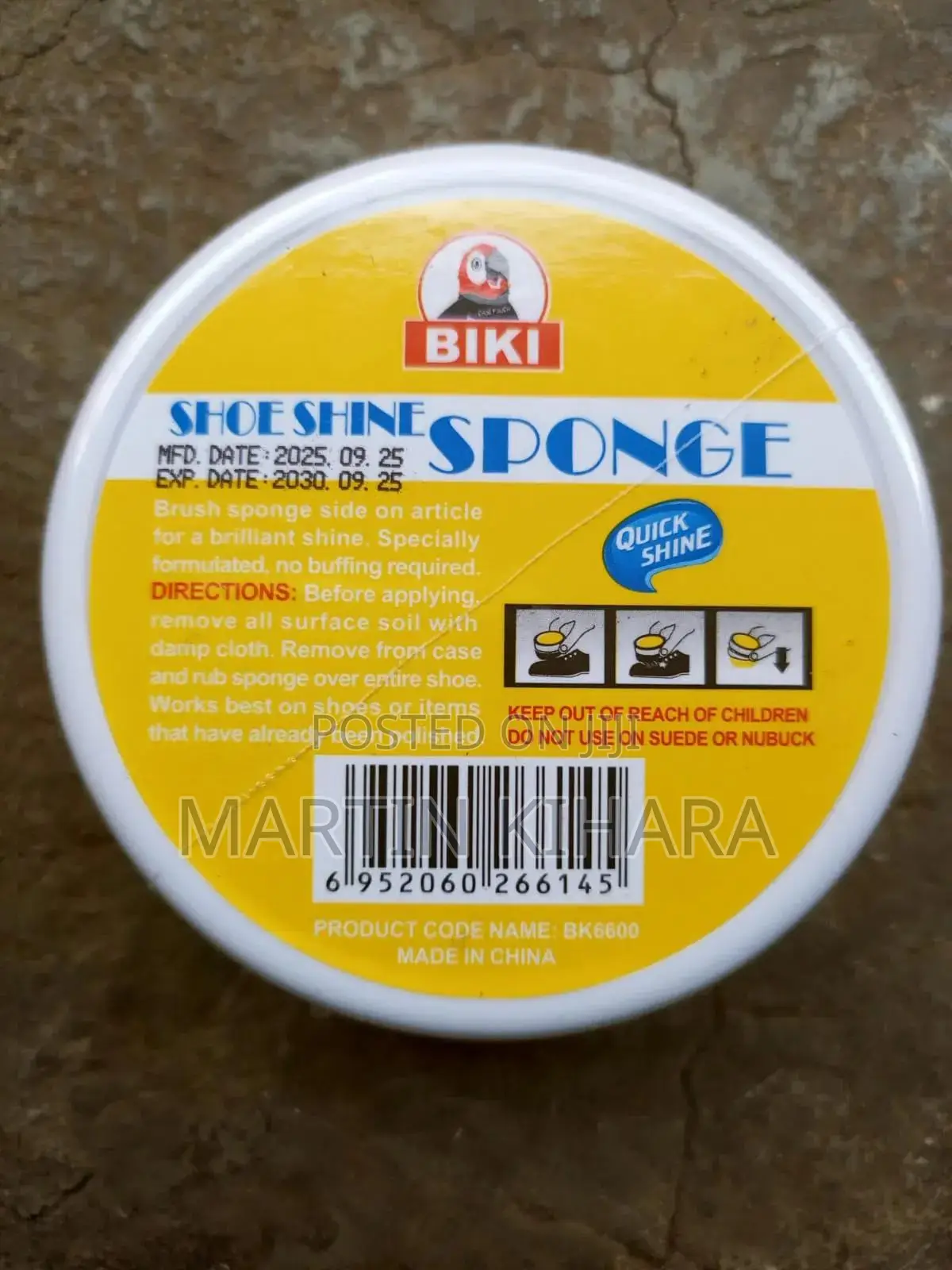 Biki Shoe Shine Sponge