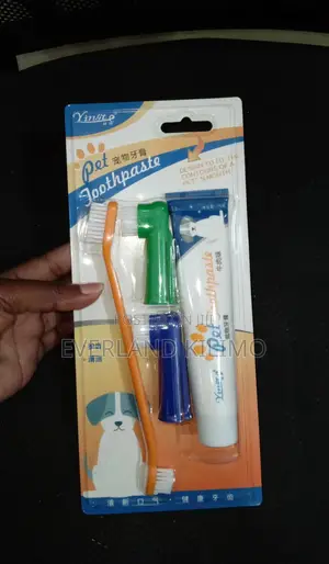 Pet Toothbrush Toothpaste Set