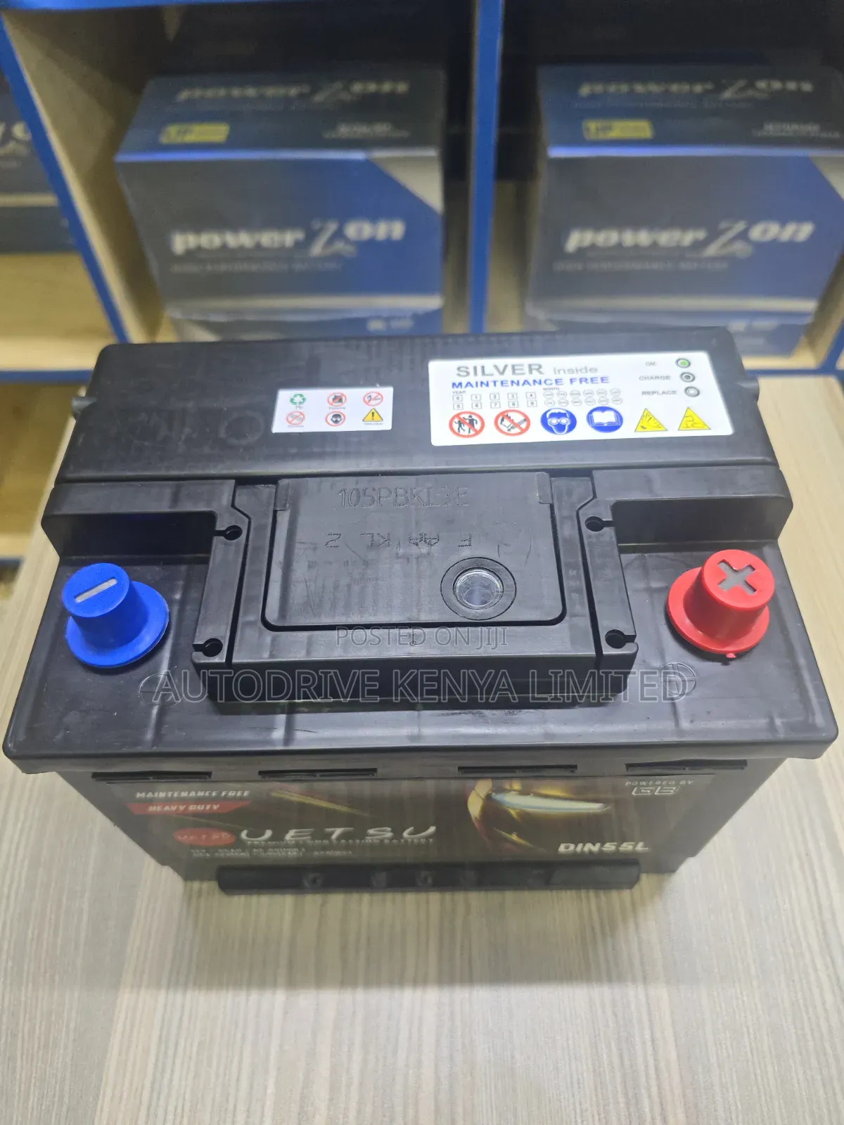 Din55 Uetsu Car Battery