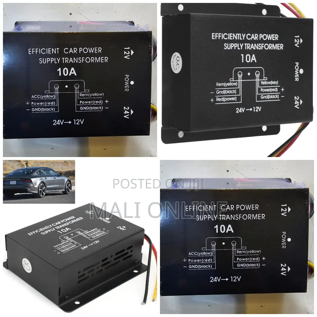 24v to 12v Dc Dc Voltage Converter 10a Step Down Power Transformer