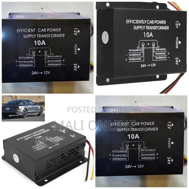 24v to 12v Dc Dc Voltage Converter 10a Step Down Power Transformer