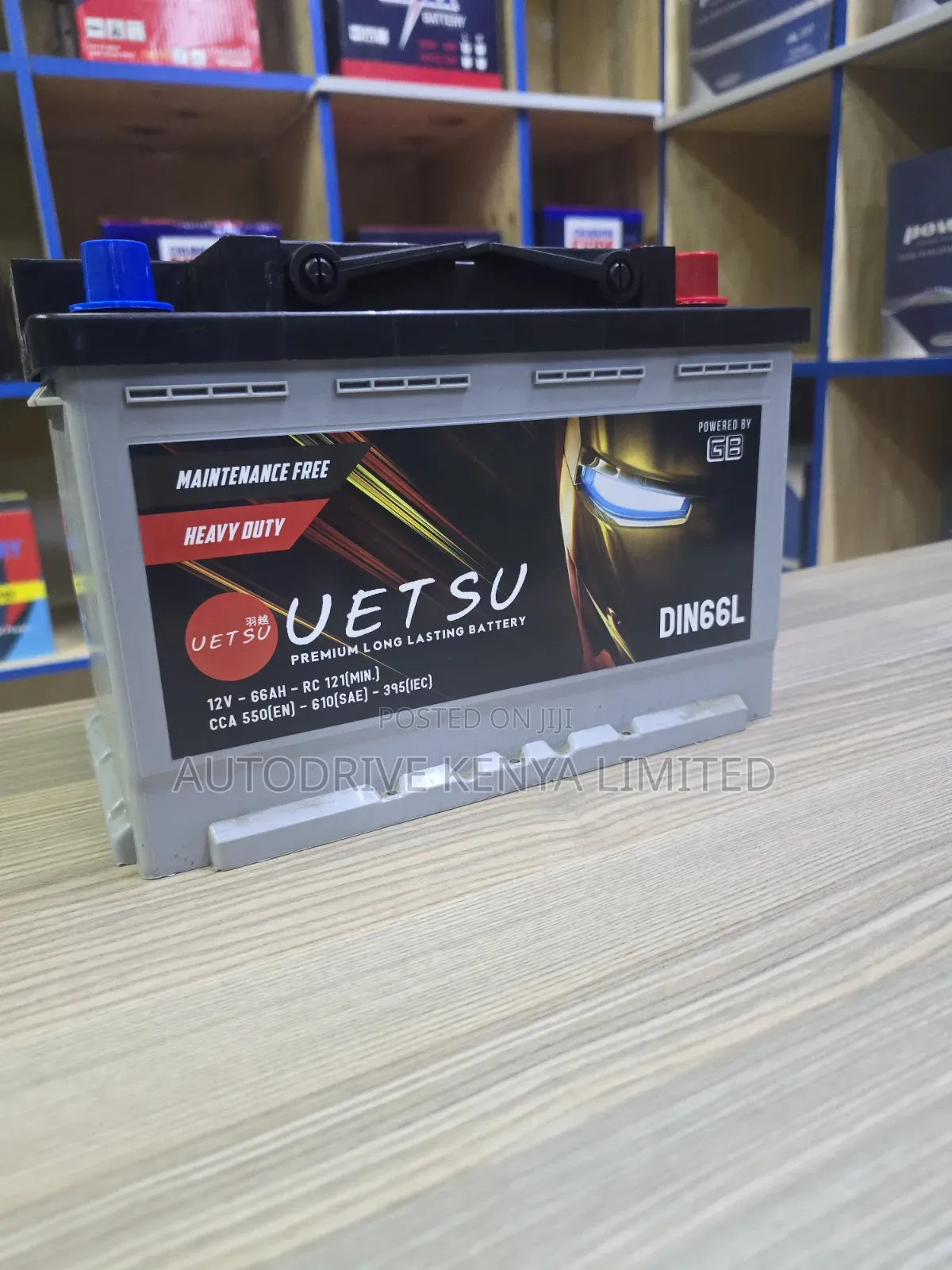 Din66 Uetsu Car Battery