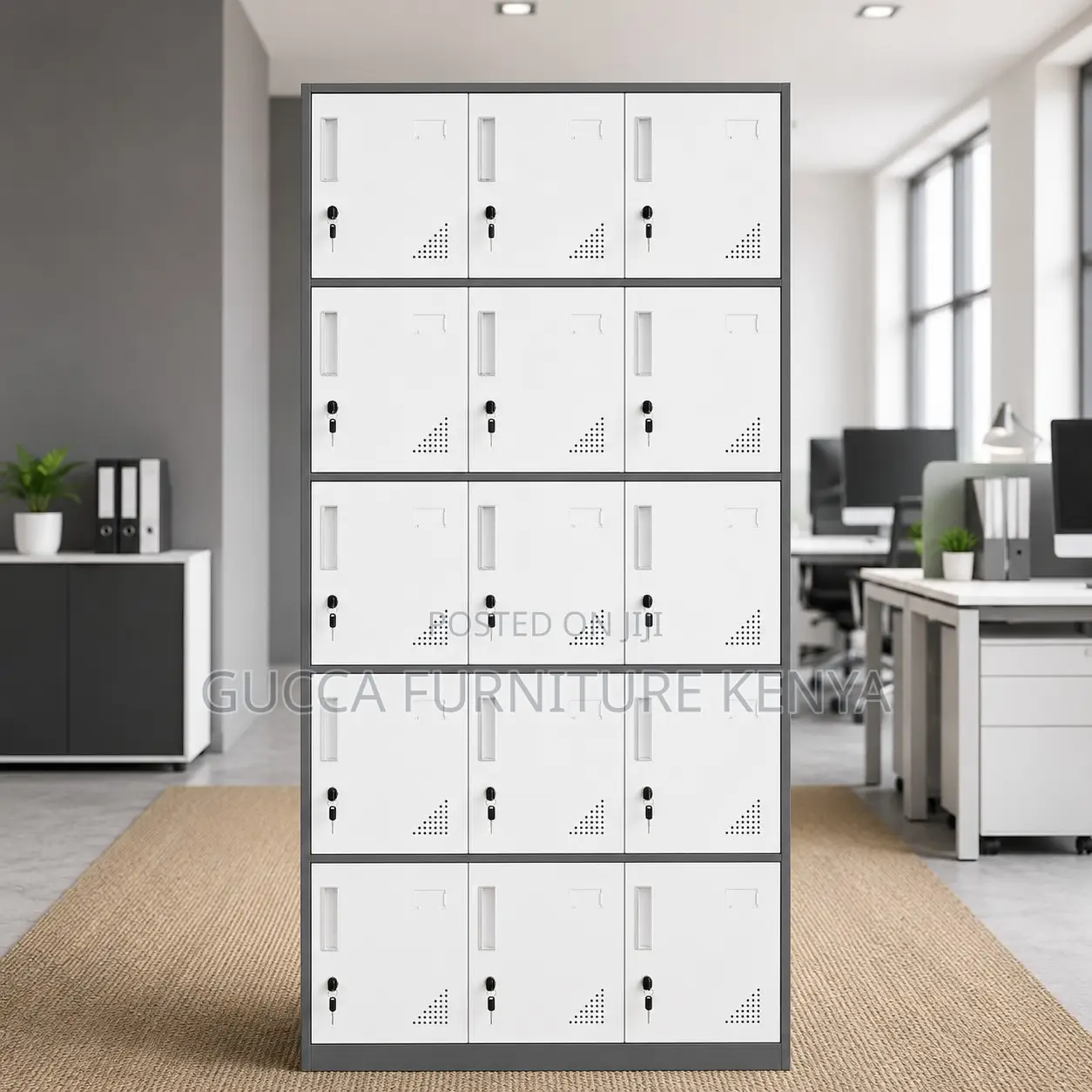 15 Locker Office Cabinet.