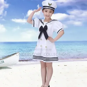 Professional Children's Marine Hostess Host Sailor Cosplay Costume
