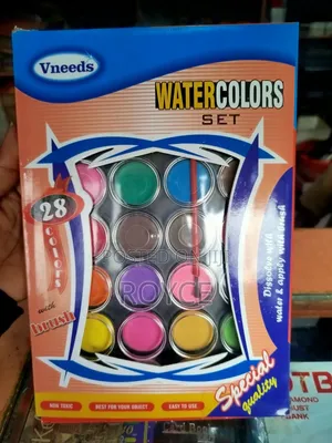 Watercolors Set - 28pcs