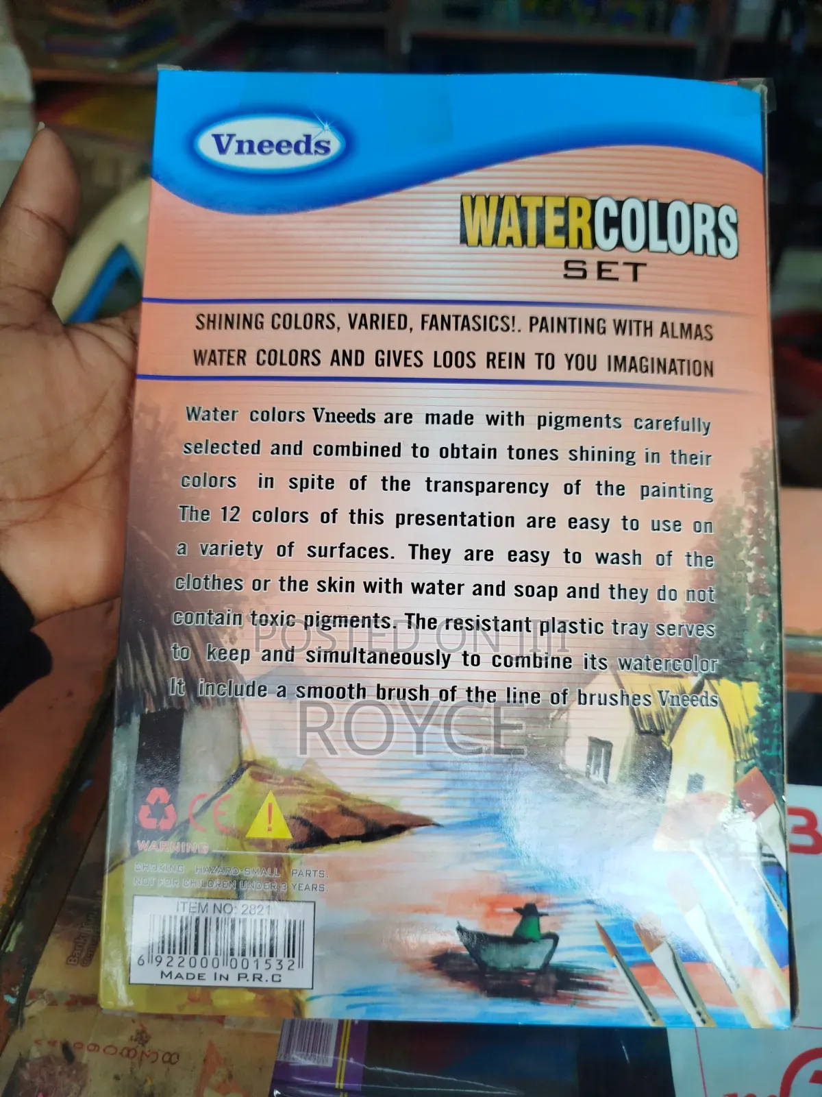 Watercolors Set - 28pcs