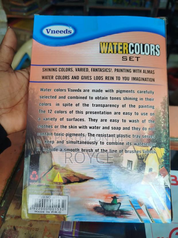 Watercolors Set - 28pcs - thumbnail 2
