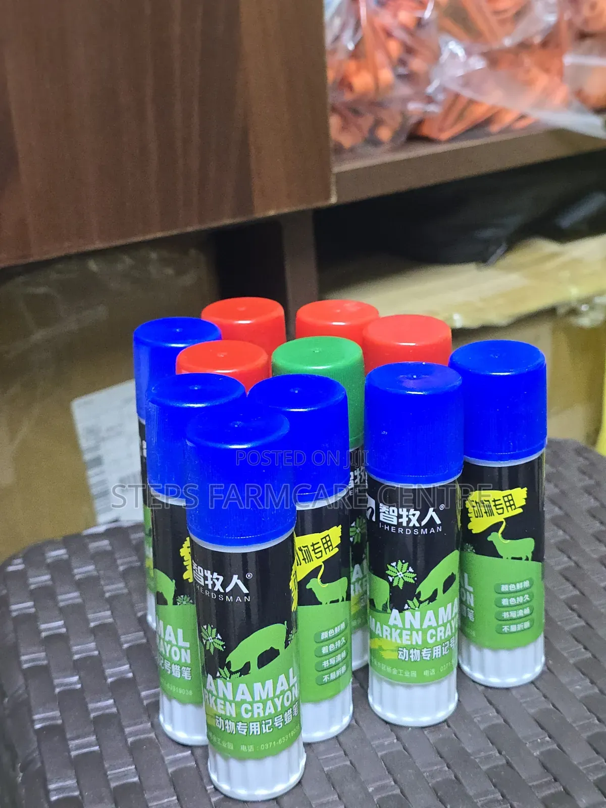 Temporary Animal Identification Markers