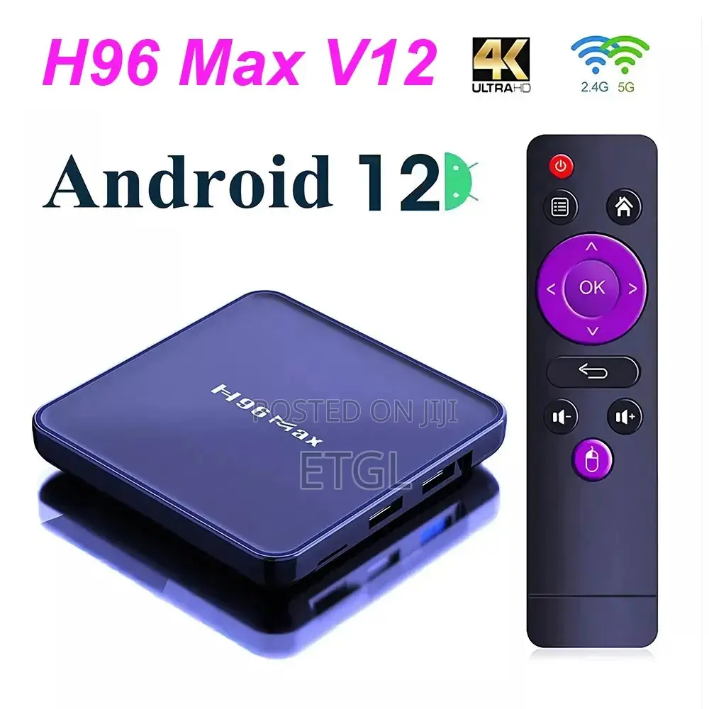 H96 Max Android 12 Tv Box | 4gb Ram 64gb