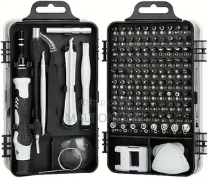 115-in-1 Precision Screwdriver Set Magnetic Repair Tool Kit CRV Steel