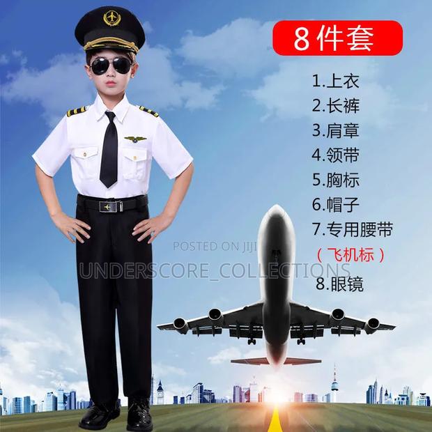 Unisex Professional Children's Pilot Costume - thumbnail 2