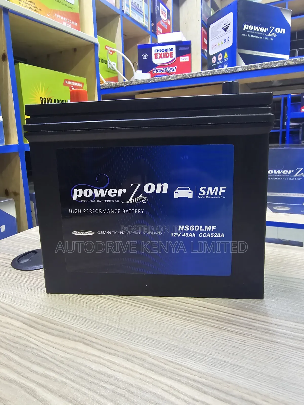 Ns60 Powerzon German Technology Car Battery