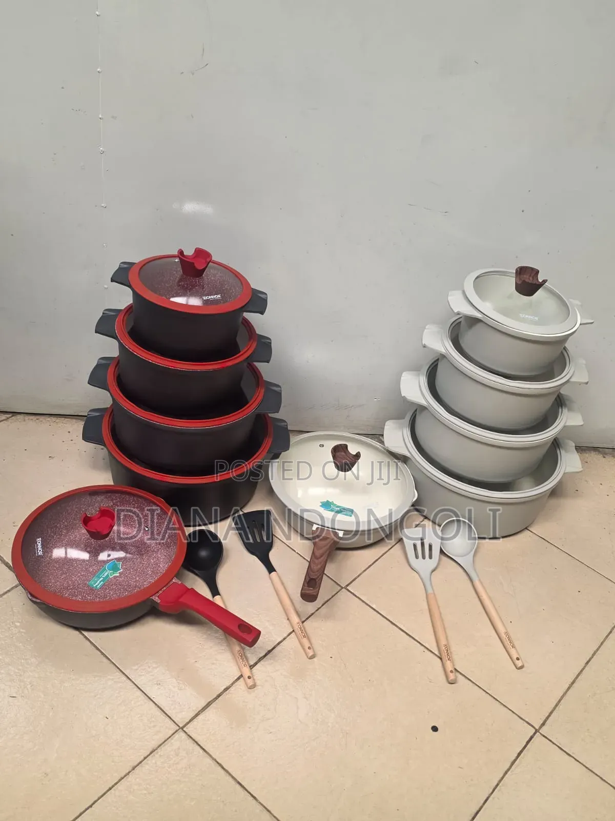 New In
15pcs Donnor Relly 
Germany Technology 
 Granite Nonstick