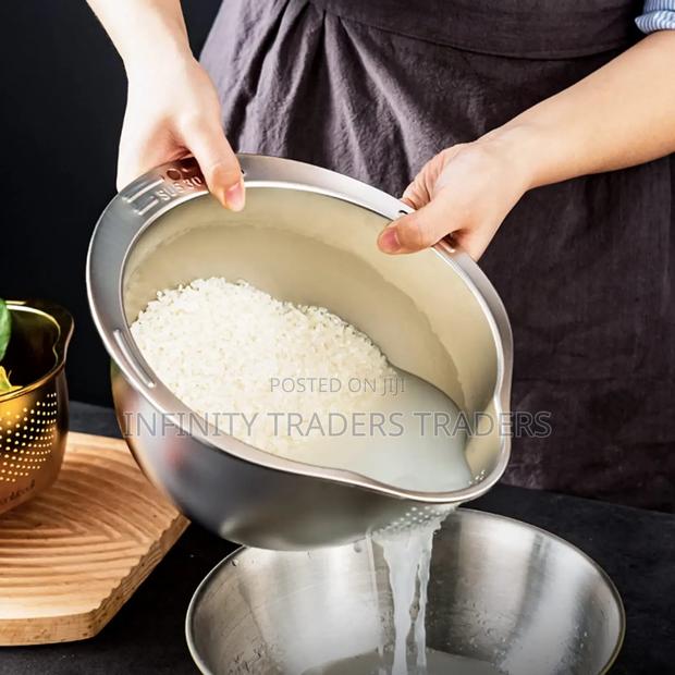 Stainless Steel Rice /Vegetable Strainer