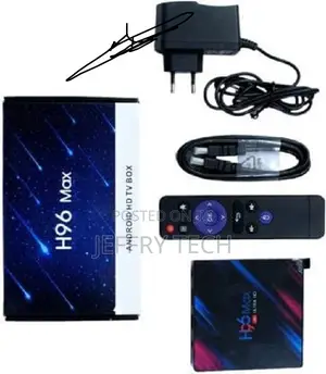 H96 Max Android Uhd Tv Box 4gb Ram 32gb Rom Wi-fi Media Streaming Dev