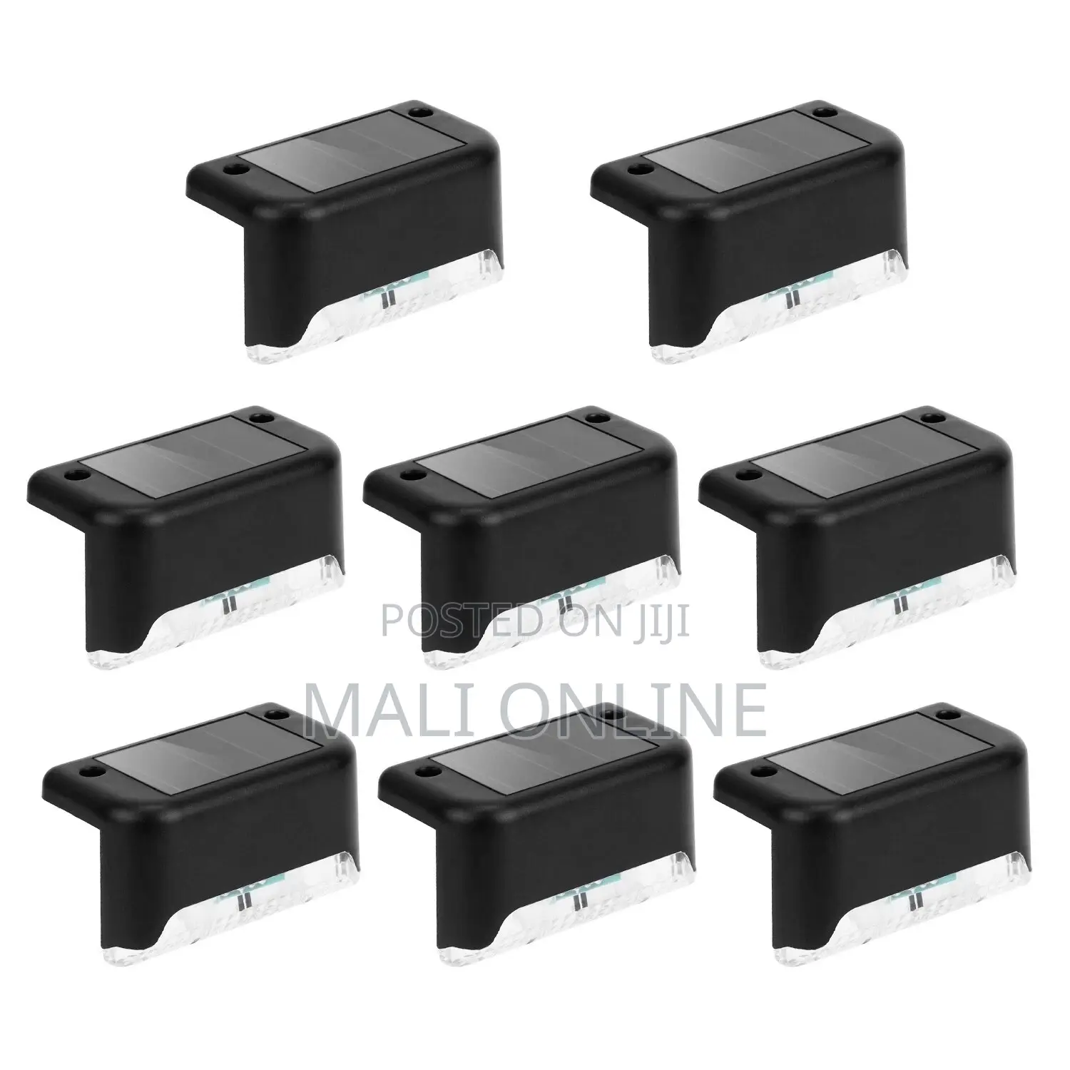 8 Pack Solar Deck Lights Outdoor Waterproof Led Step Lights Ip65 Solar
