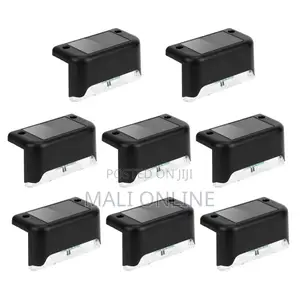 8 Pack Solar Deck Lights Outdoor Waterproof Led Step Lights Ip65 Solar