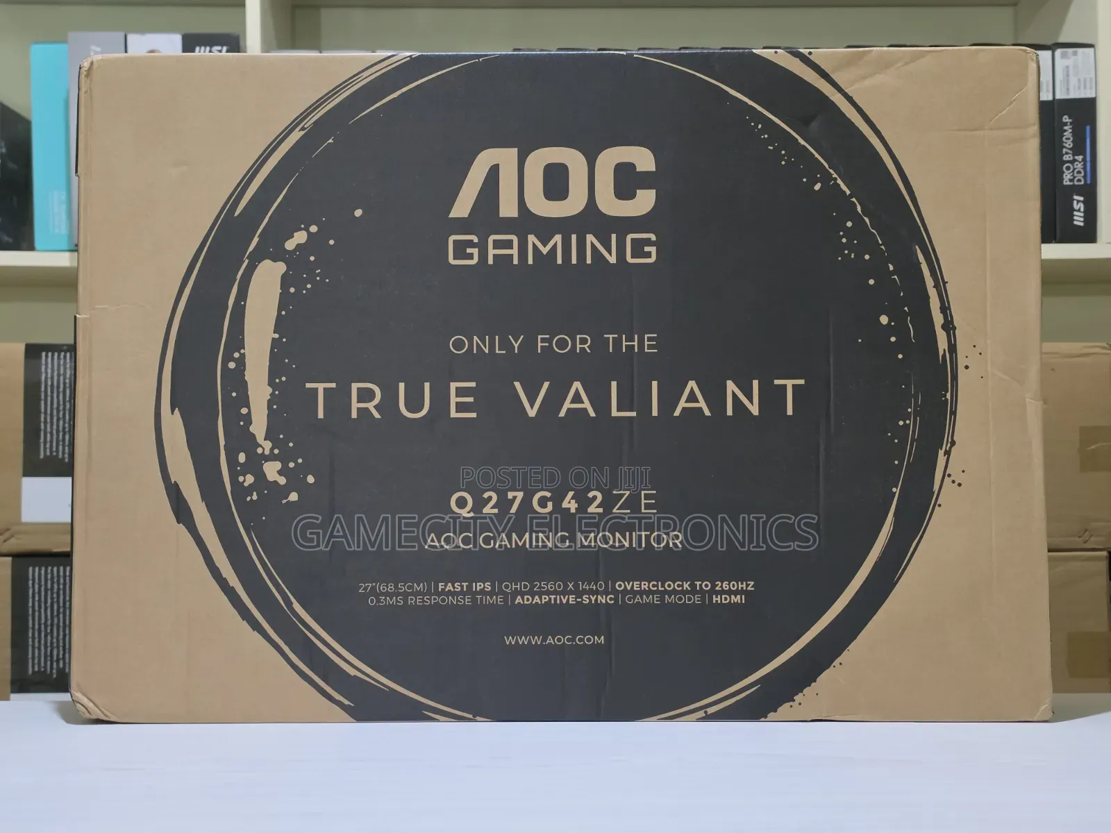 Aoc 27 Inches 1440p QHD 260hz Refresh Rate Gaming Monitor