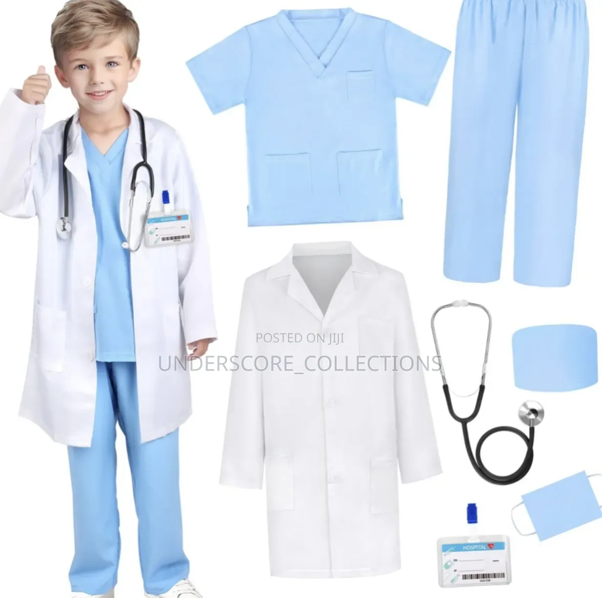 *Unisex Professional Children Doctor's Costume*