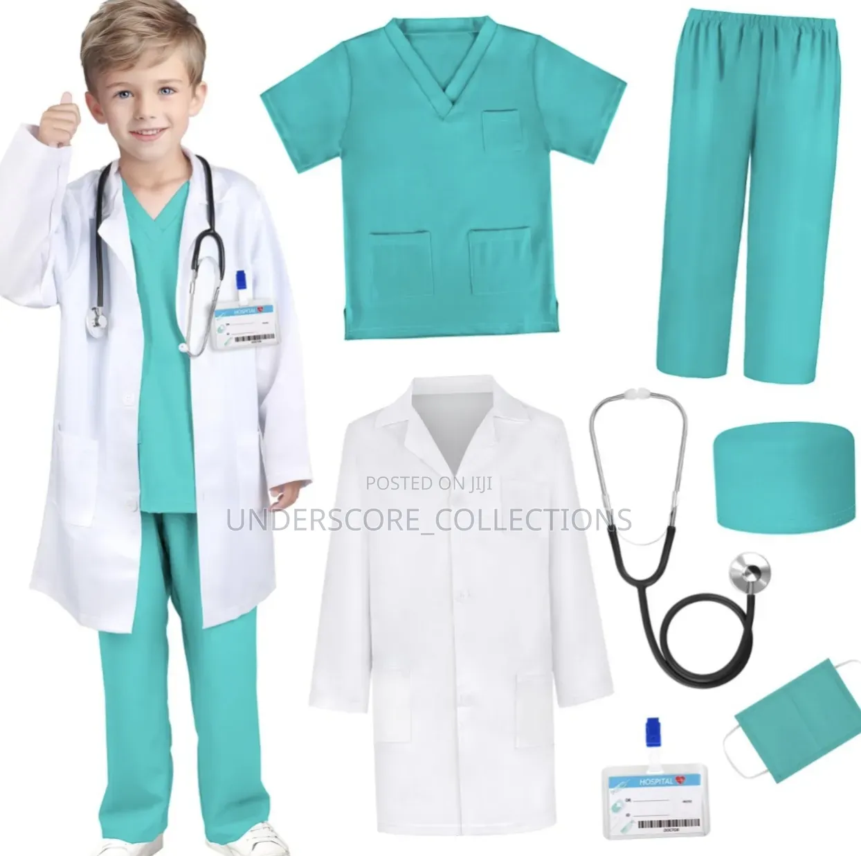 *Unisex Professional Children Doctor's Costume*