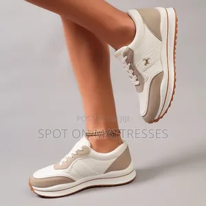Ladies Two-Tone Chunky Sneakers. Sizes 36-42. Delivery Available.