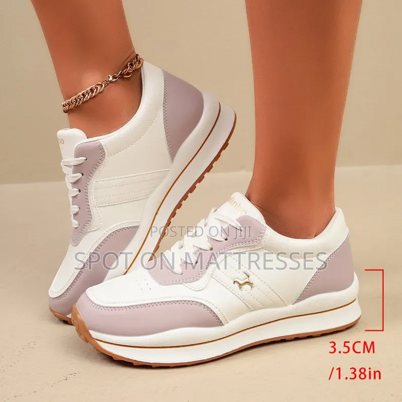 Ladies Two-Tone Chunky Sneakers. Sizes 36-42. Delivery Available.