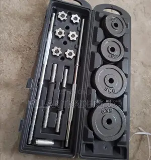 50kg Cast Iron Dumbbell Set