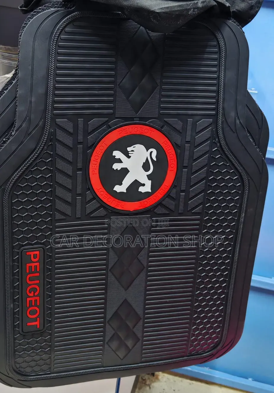 Peugout Vehicle 5pc All Weather Rubber Floor Mats