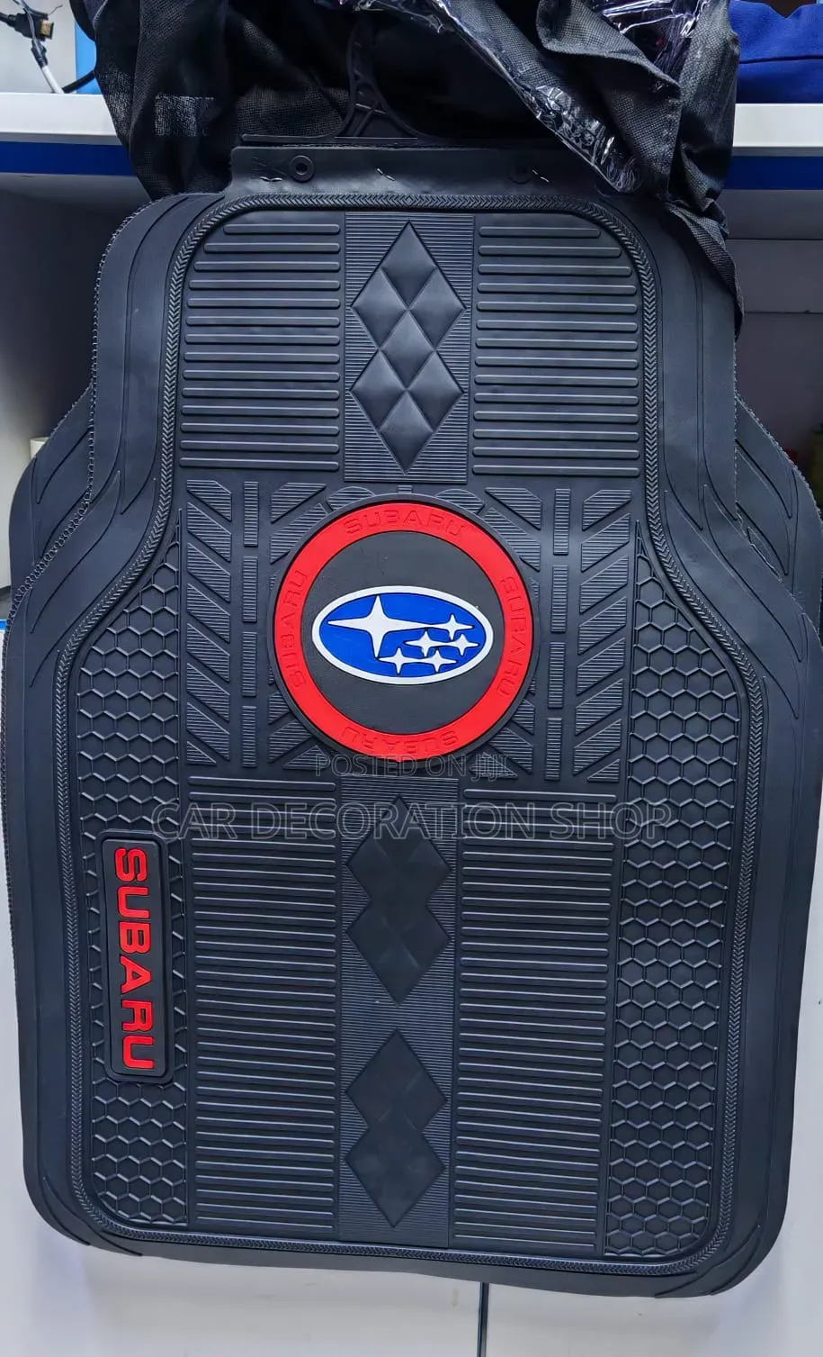 Subaru All Season Protection Antislip Babking Branded Designfloor Mats