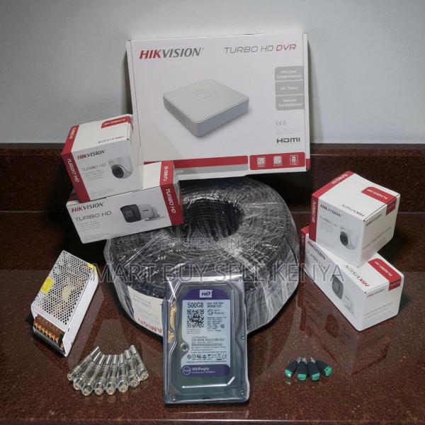 Ultra Reliable 4 Hikvision 1080p Hd Cctv Cameras Complete System Kit