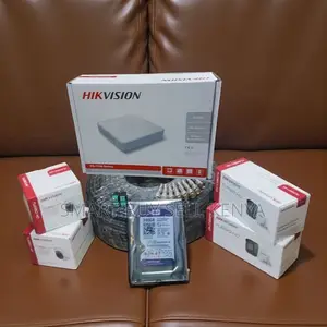 Proven Quality 4 Hikvision 1080p Hd Cctv Cameras Complete System Kit