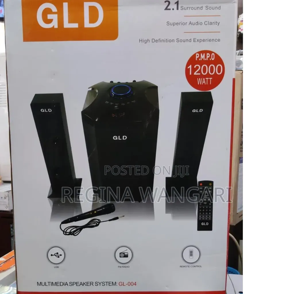 *Gld 2.1ch 004 Home Theater System