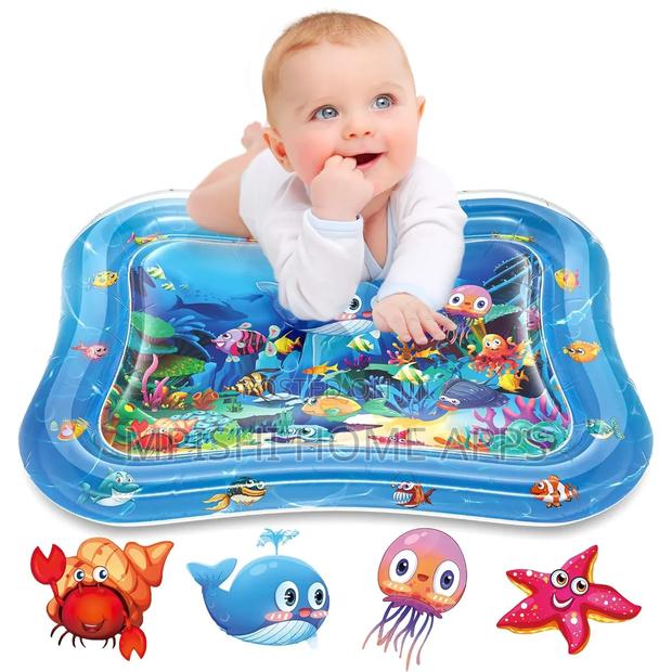 Baby Tummy Time Playmat Inflatable Water Mat