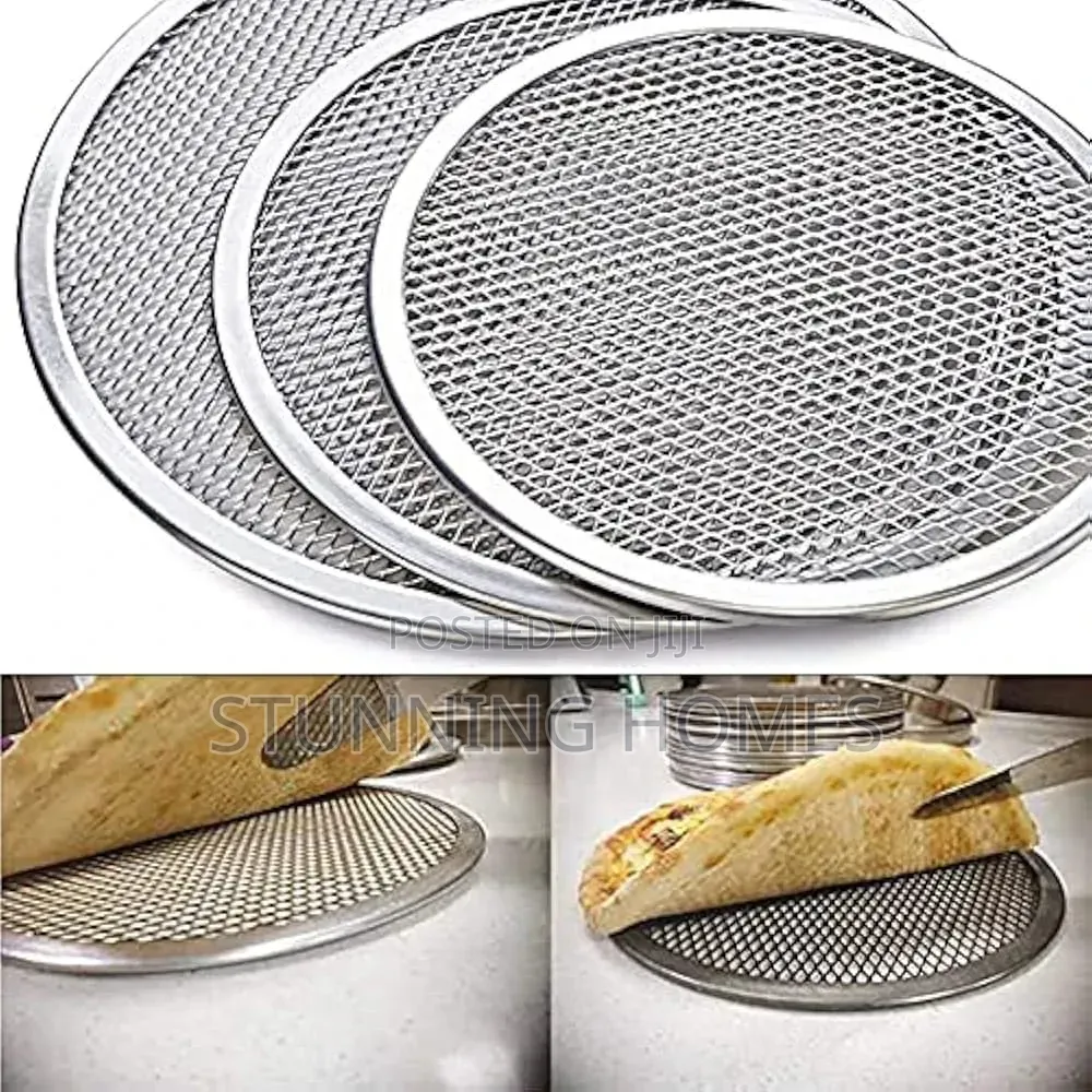 3pcs Stainless Steel Aluminium Pizza Pans