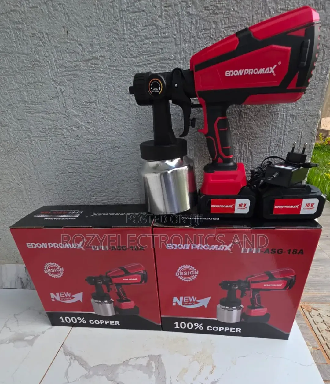 Cordless Edon Sprayer Gun
